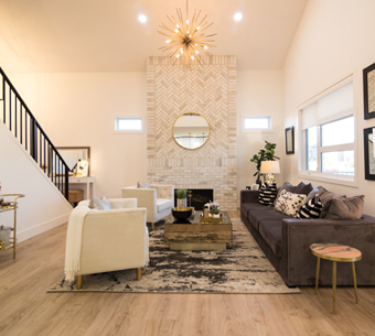 NewRock Homes Showhome Living Room