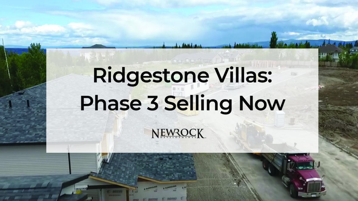 Ridgestone Villas: Phase 3 Selling Now