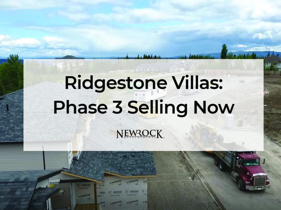 Ridgestone Villas: Phase 3 Selling Now