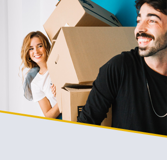 NewRock Homes couple moving in NewRock Homes couple moving in