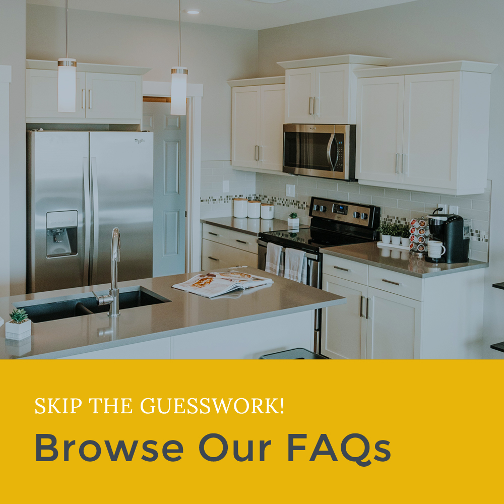 Skip the guesswork! Browse our FAQs