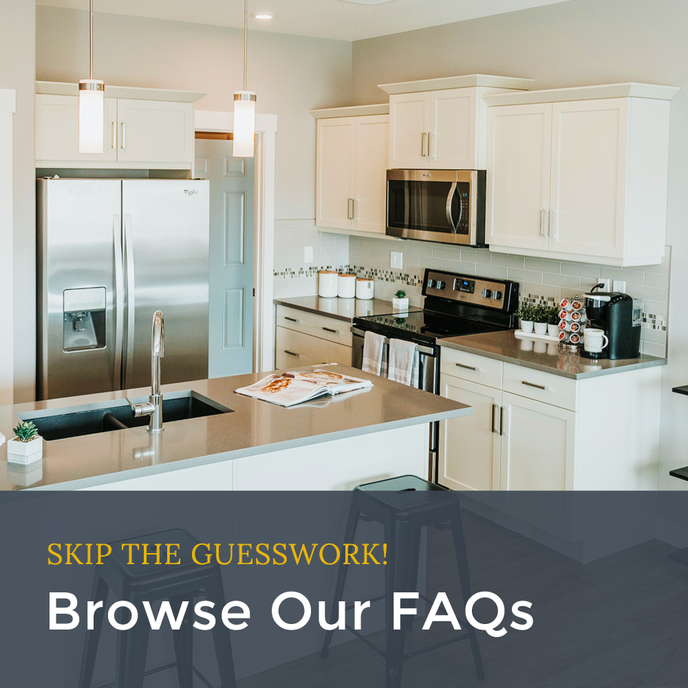 Skip the guesswork! Browse our FAQs