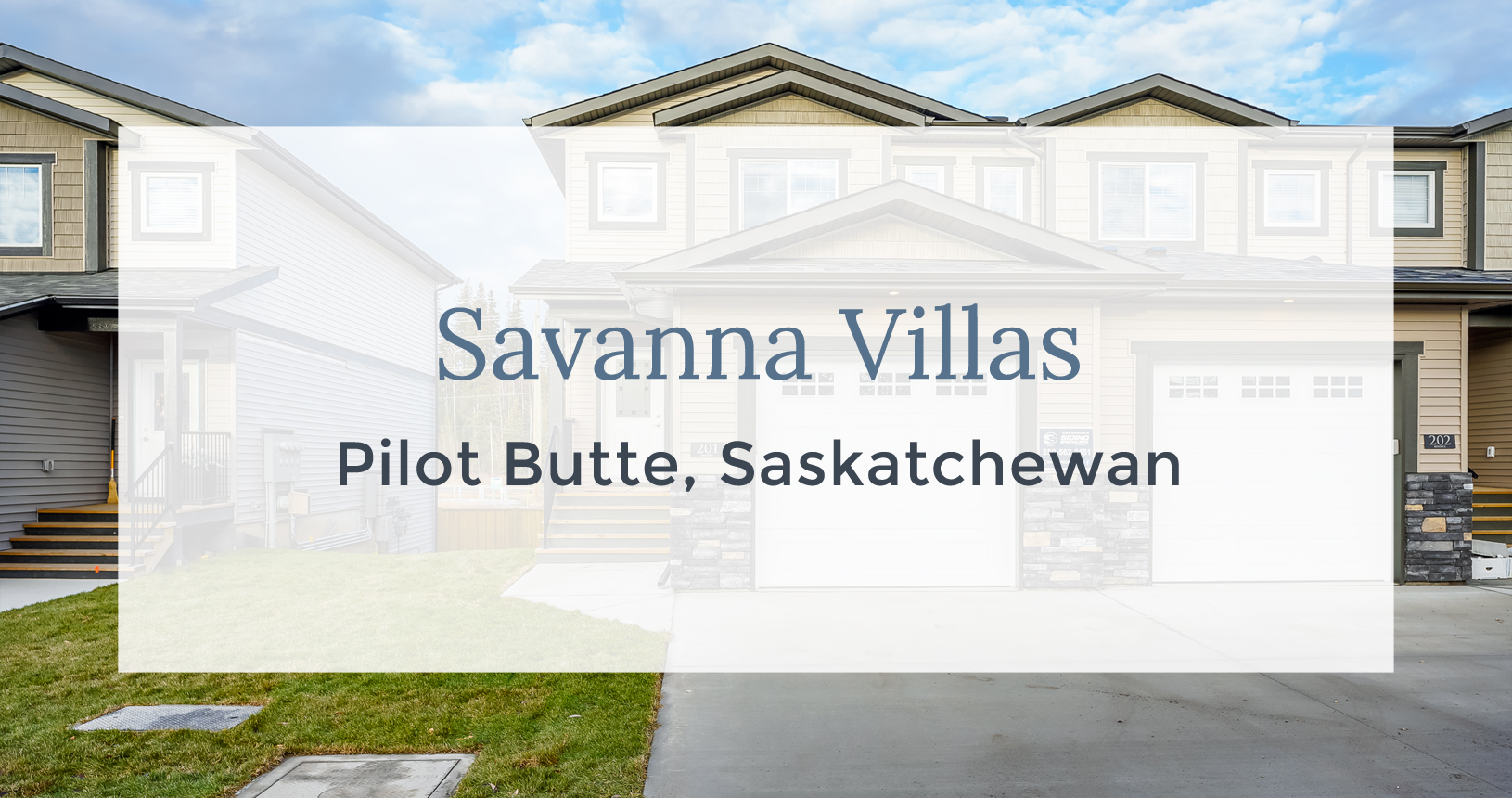 Savanna Villas: Pilot Butte, Saskatchewan