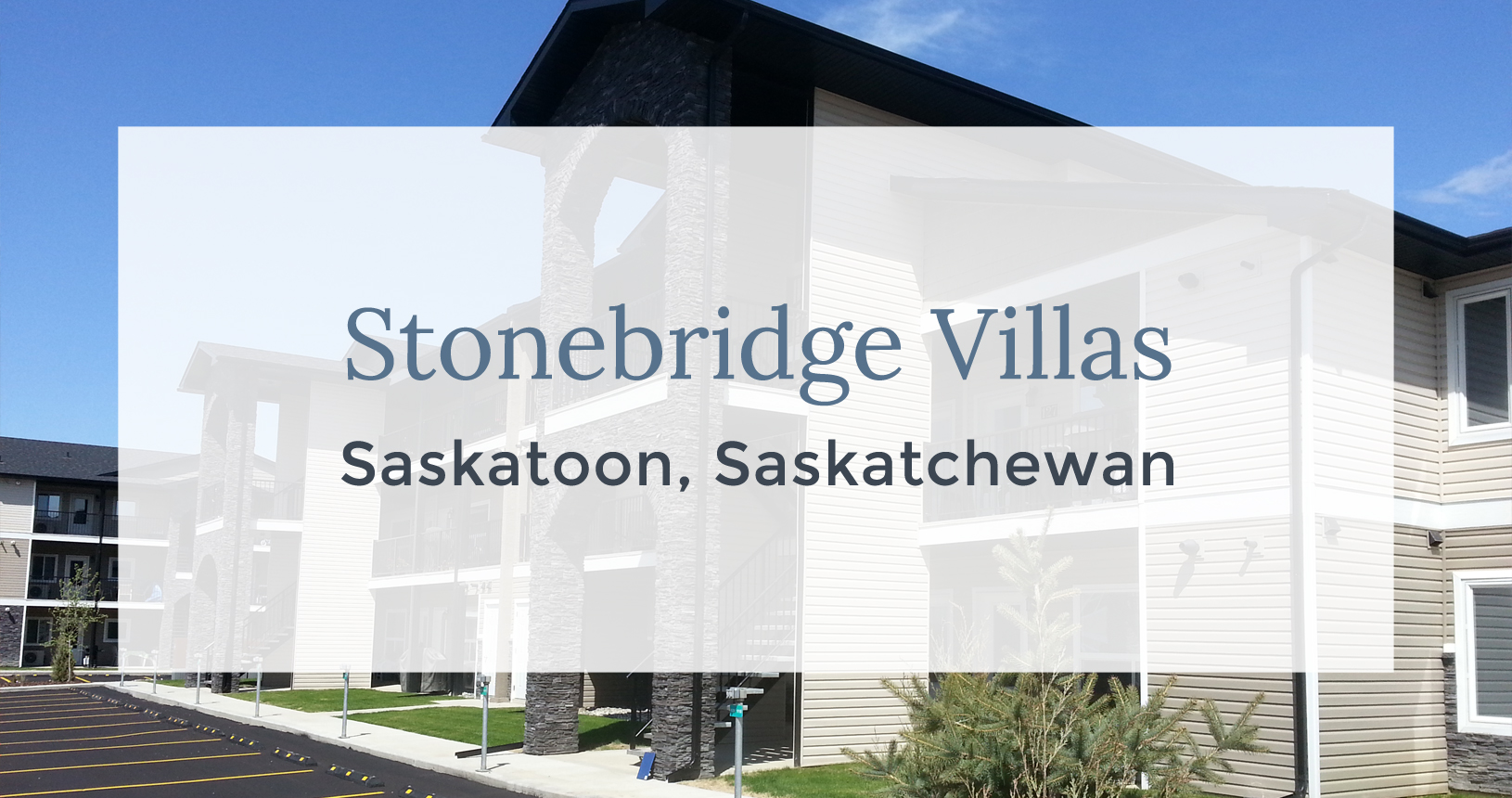 Stonebridge Villas: Saskatoon, Saskatchewan