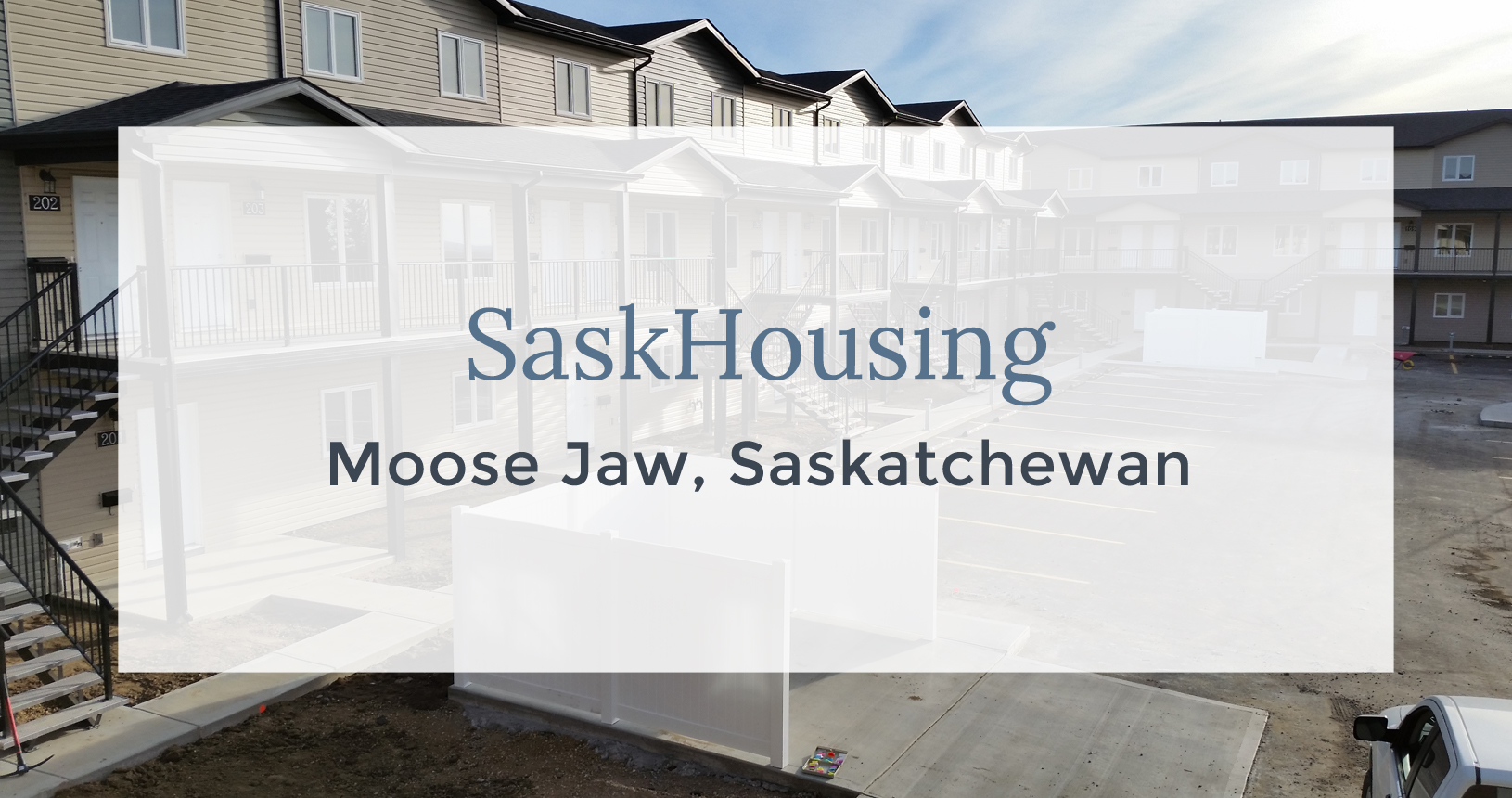 SaskHousing, Moose Jaw, Saskatchewan